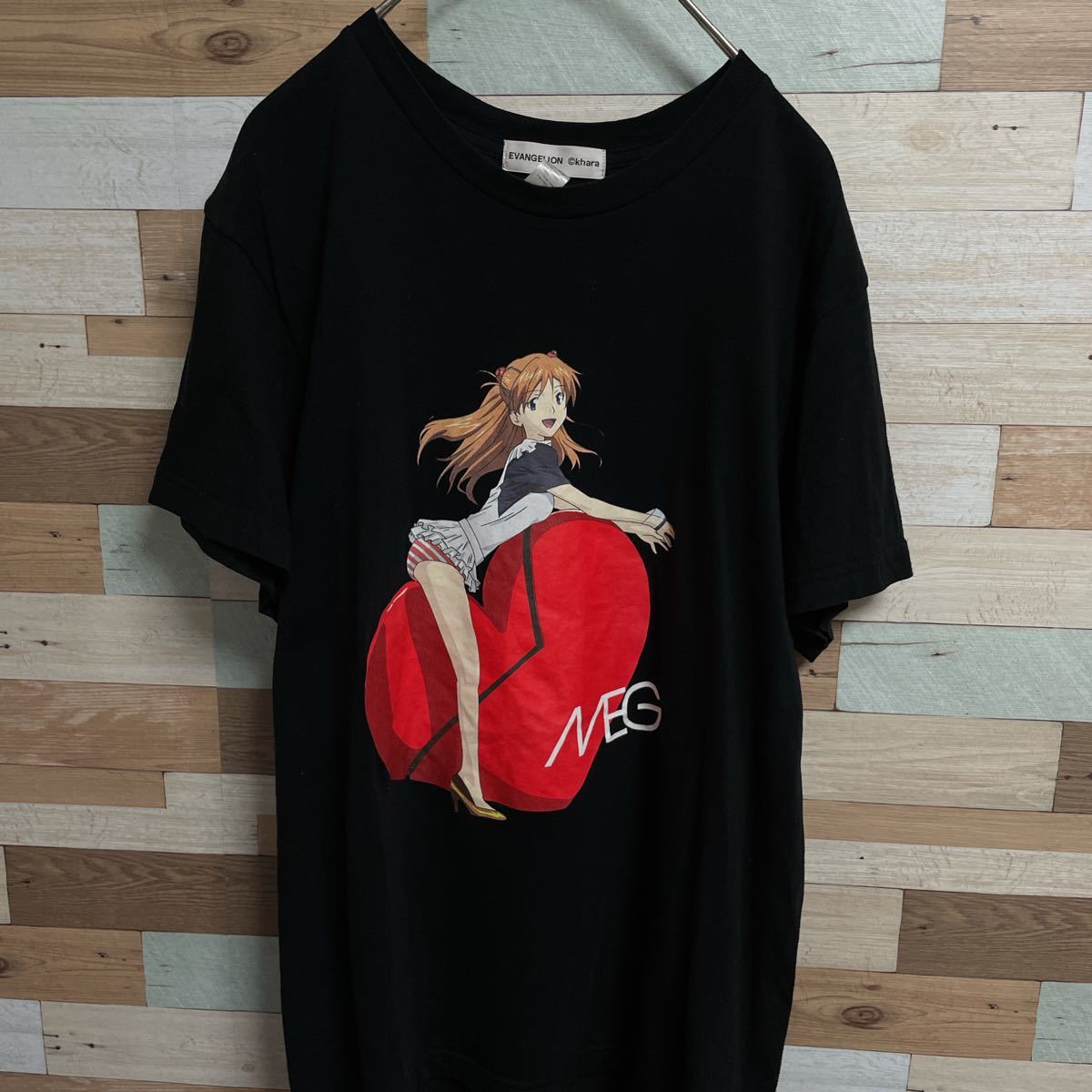 激レア　エヴァンゲリオン アスカ × MEG コラボ Tシャツ