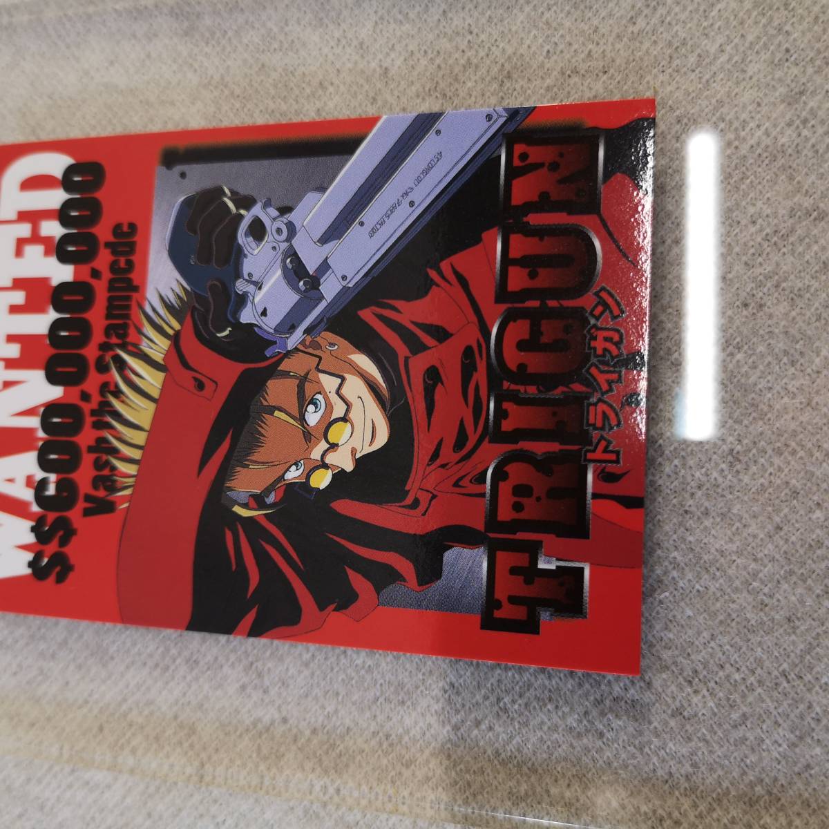 【非売品】プロモ TRIGUN ートライガン PRカード 1999年/アマダ/内藤泰弘/CA8