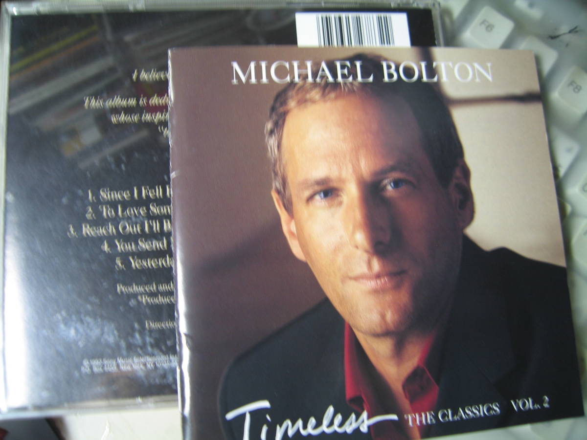 無傷国内CD マイケル・ボルトン ソウル名曲をカヴァーMICHAEL BOLTON TIMELESS THE CLASSICS２悲しい噂 マイガール この素晴らしき世界/e　_画像1