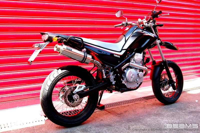 新品 ビームス XT250X ～2007 (BA-DG11J)用 SS300ソニック アップタイプ S/O B215-07-004 BEAMS マフラー