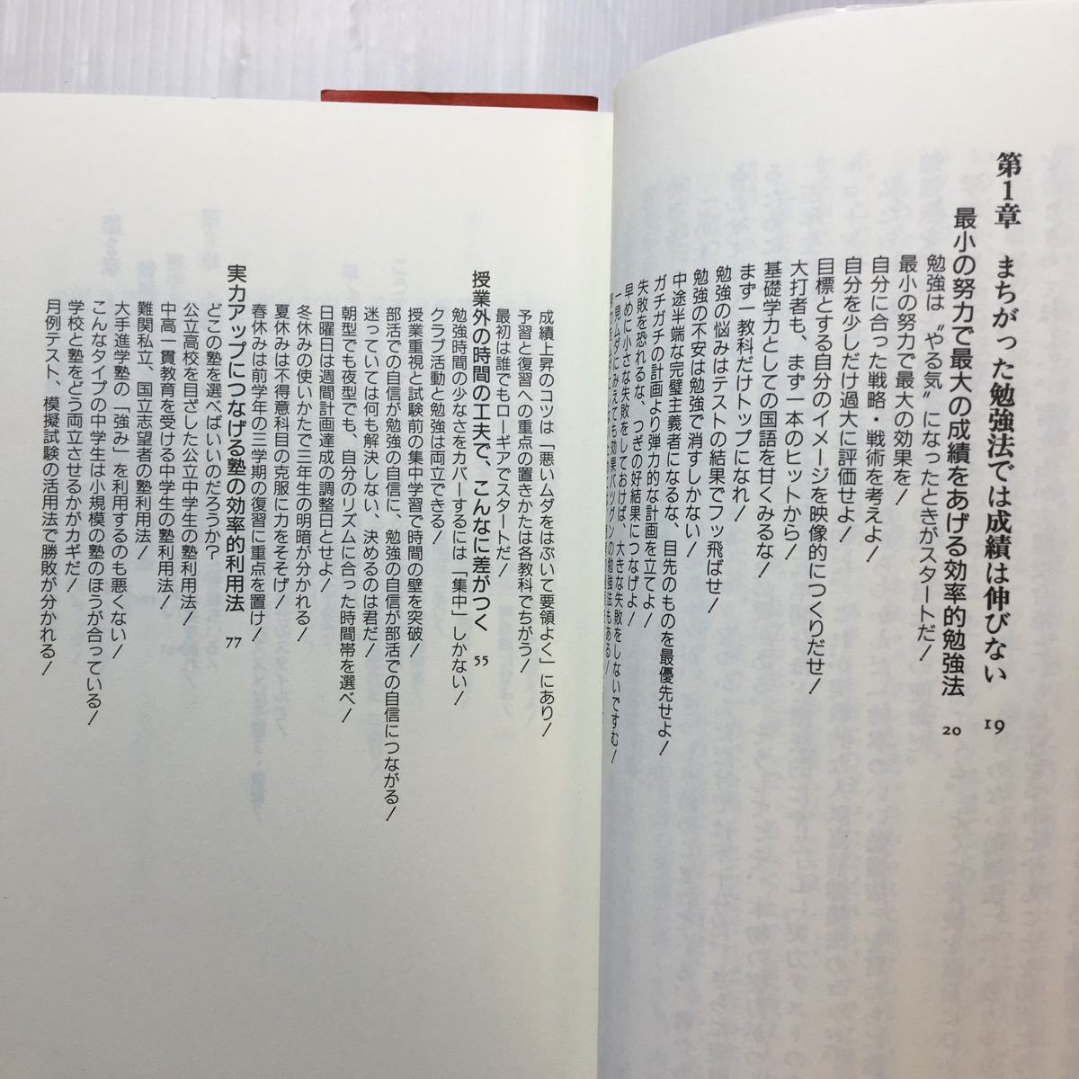 zaa-185♪東大生50人が教える中学生の勉強法 (サラブレッド・ブックス) 新書 1990/11/1 東京大学学習効率研究会 (著)_画像2