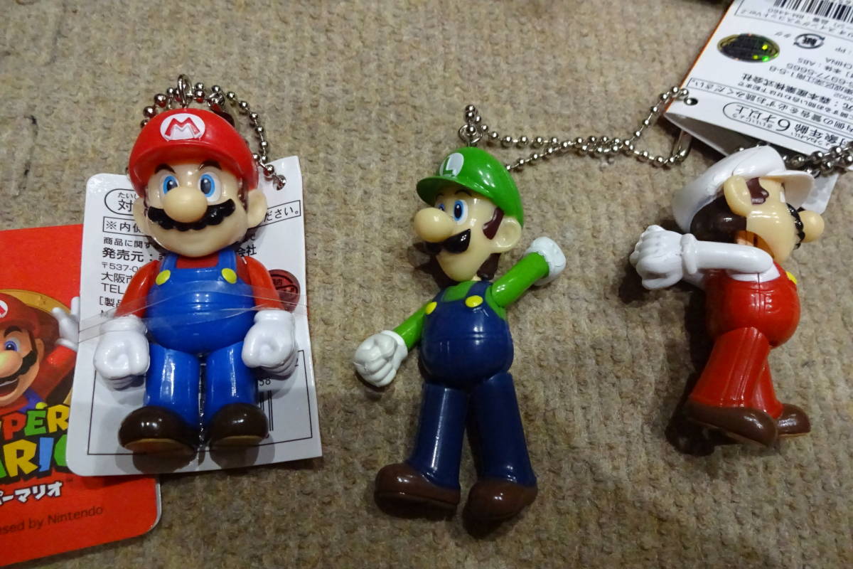  super Mario swing mascot 10 piece set 