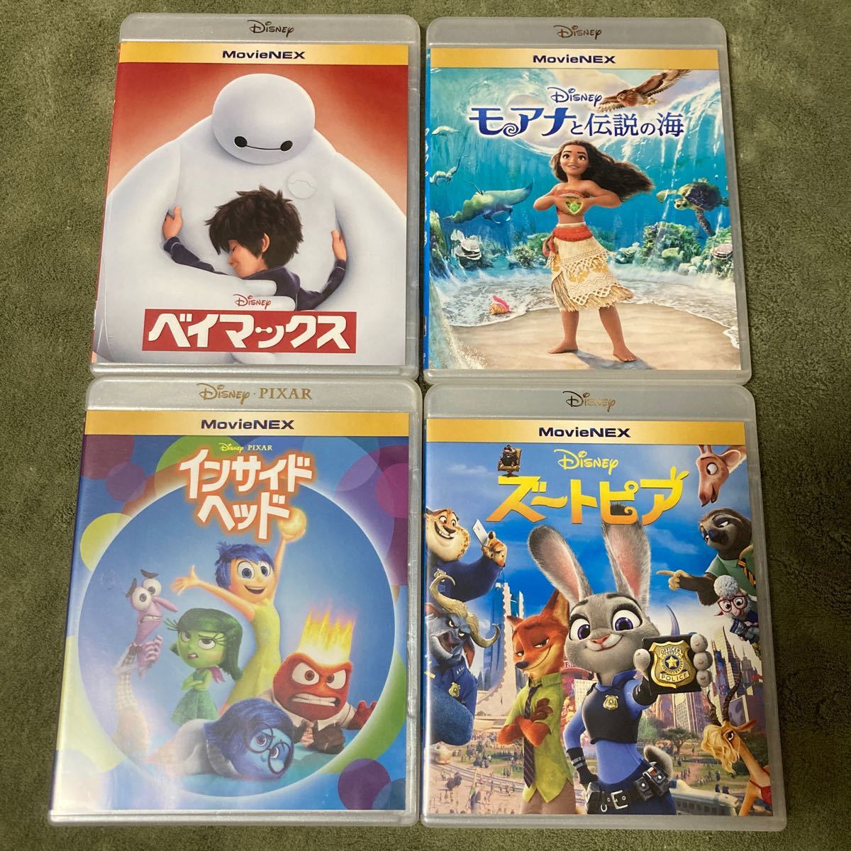 Paypayフリマ ベイマックス モアナ インサイドヘッド ズートピア Blu Ray Paypayフリマ ベイマックス モアナ インサイドヘッド ズートピア Blu Ray