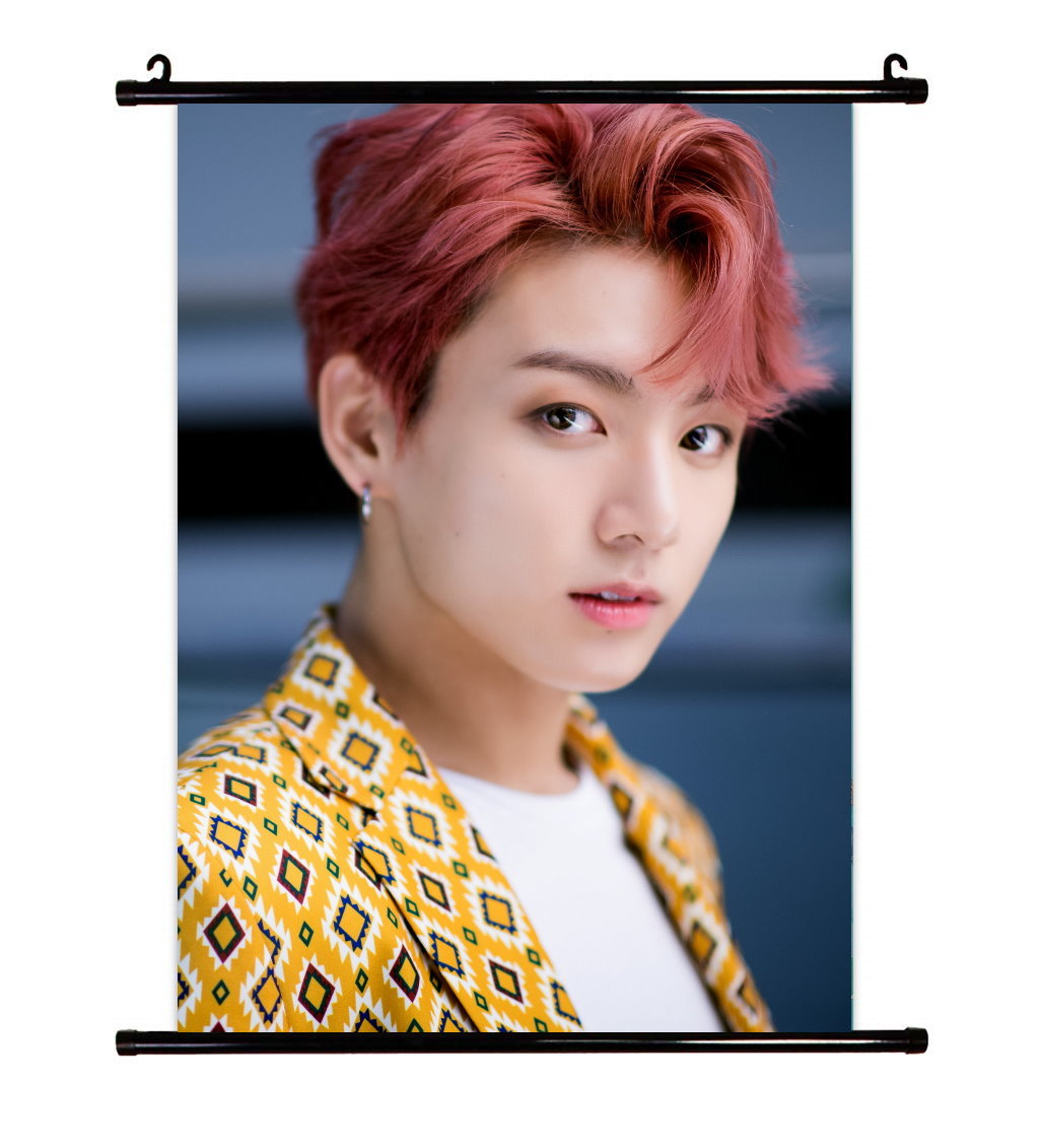  BTS 防弾少年団 ジョングク グッズ タベストリー 布ポスター 約41ｃｍ×57ｃｍ (P)_画像1