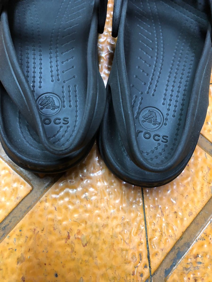 クロックス シャイナ メリージェーン w6 22cm ブラウン crocs
