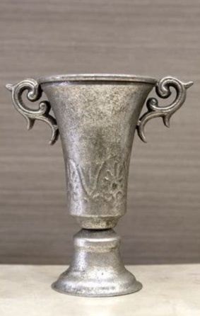 【Brise Metal Vase】ブリーゼメタル ベース Silver（3009）（新品・未使用）_画像2