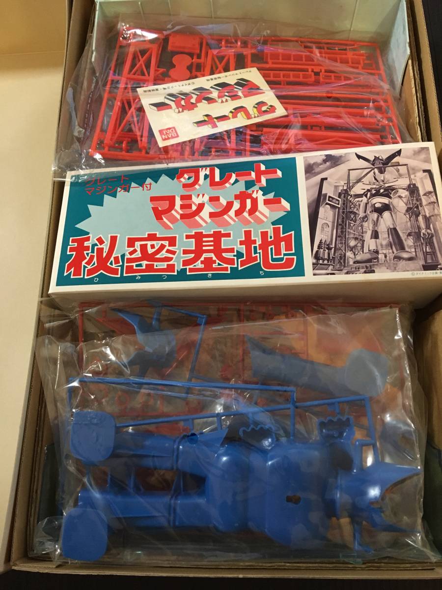  Great Mazinger plastic model Great Mazinger secret basis ground unopened 