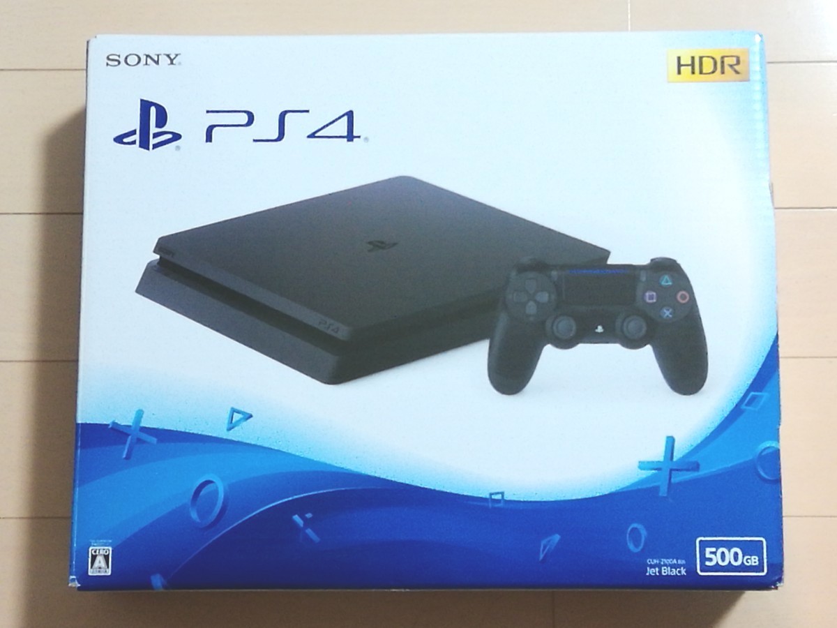 PS4本体 PlayStation4 ジェットブラック CUH-2100A
