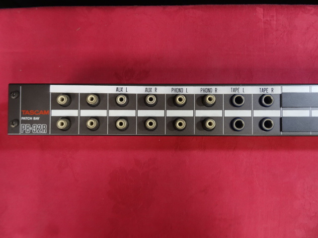 TASCAM PATCH BAY PB-32R звук *p2