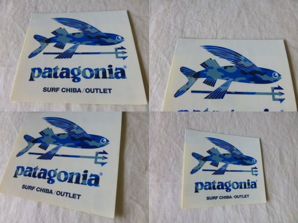 patagonia SURF CHIBA / OUTLET blue duck flying fish sticker Surf Chiba 2011 Patagonia PATAGONIA patagonia