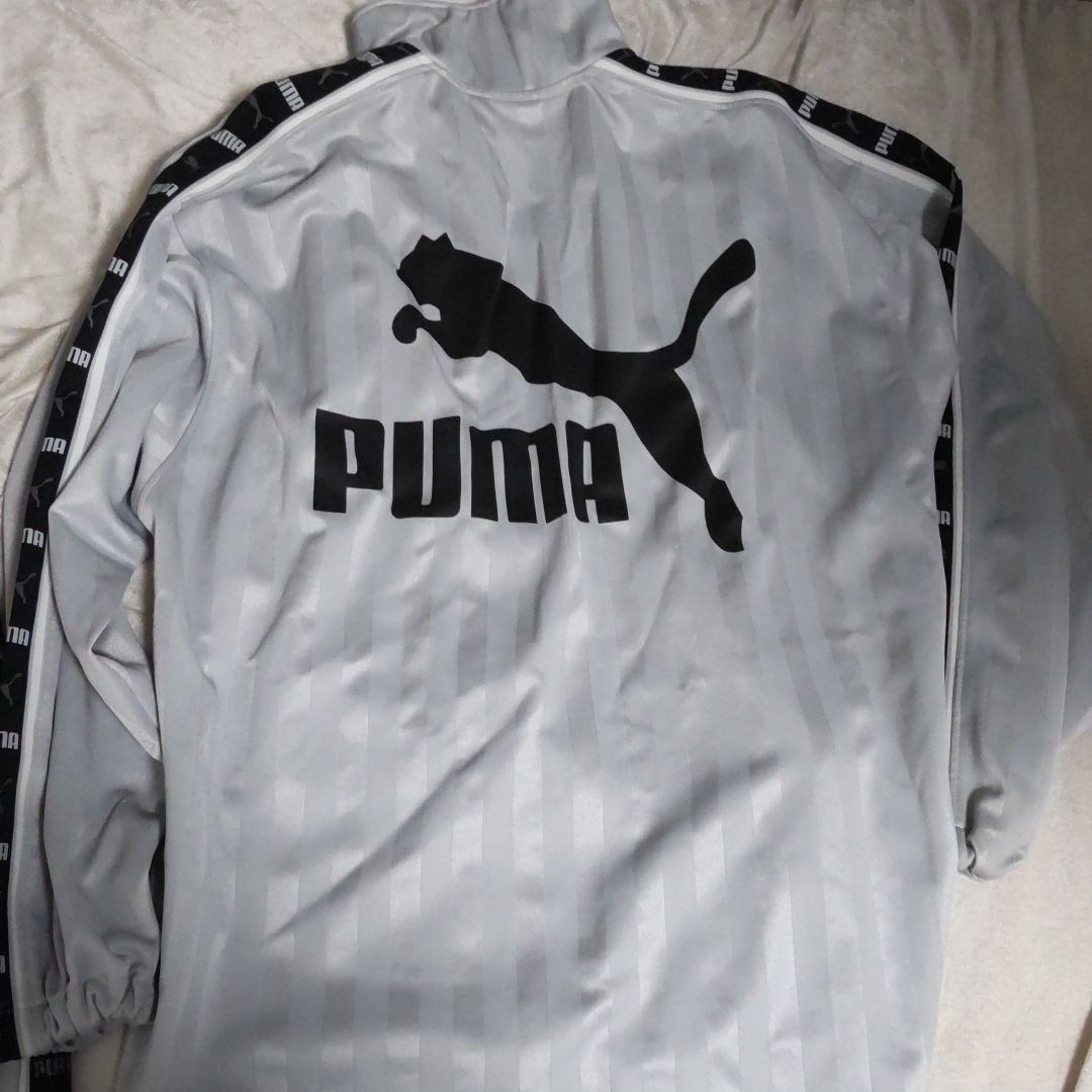 PUMA プーマ ジャージ シルバー 上下セット|Yahoo!フリマ(旧 PUMA プーマ ジャージ シルバー 上下セット|Yahoo!フリマ(旧