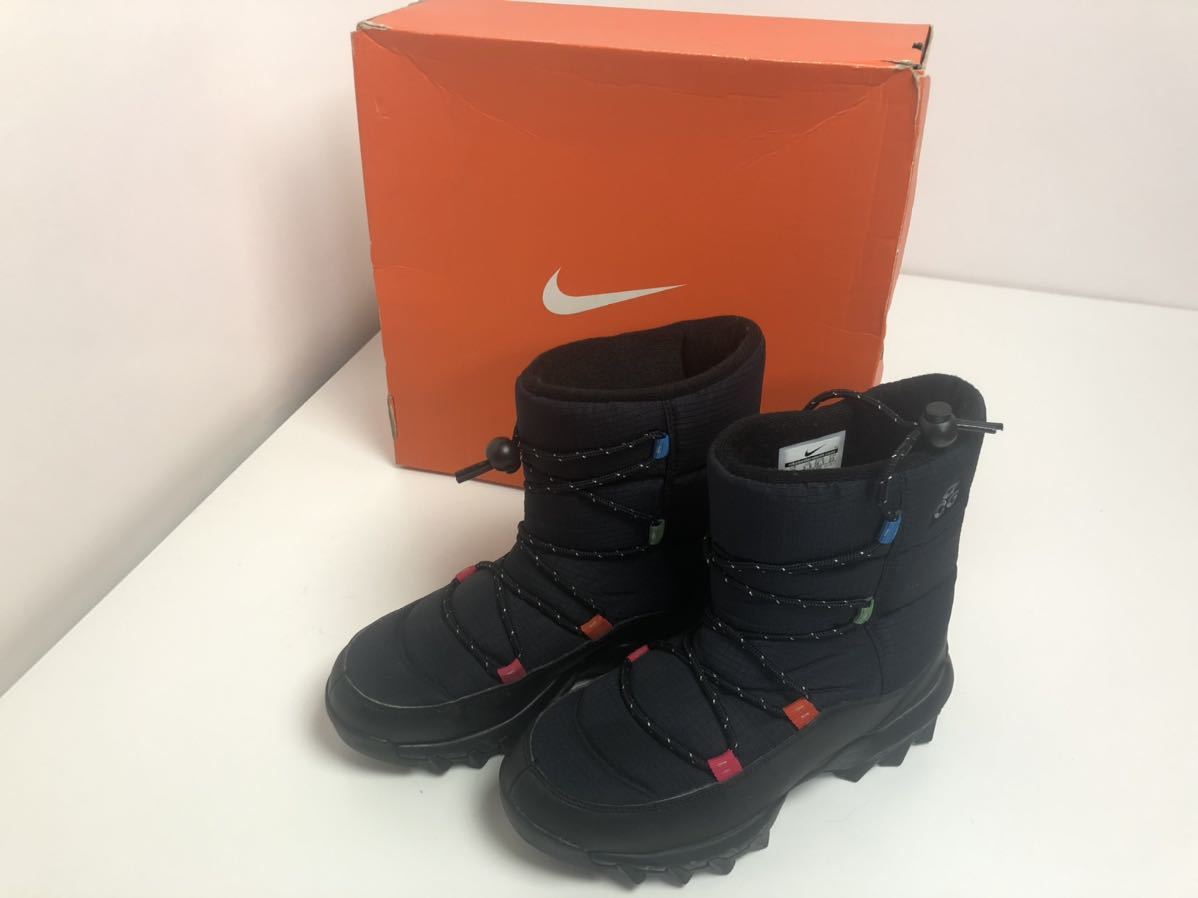 NIKE Nike boots ui men's glasi- short boots 23cm 472619-002