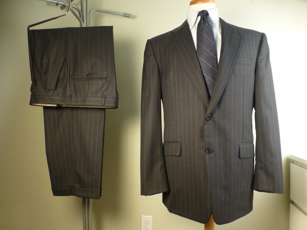 ◇HICKEY FREEMAN スーツ 42R 美品 Loro Piana ロロピアーナ super130