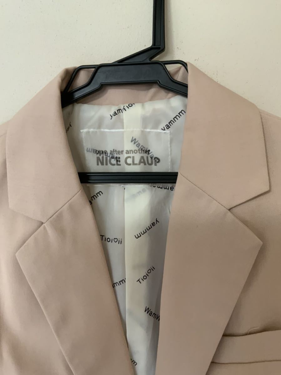 NICE CLAUP tailored jacket size free 