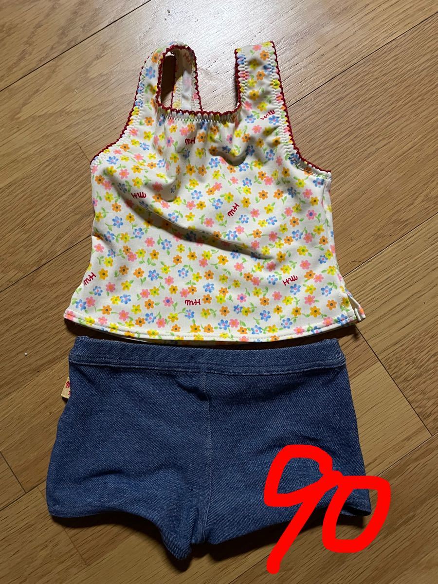 Paypayフリマ ミキハウス セパレート水着 女児水着 水着女の子 90 Paypayフリマ ミキハウス セパレート水着 女児水着 水着女の子 90