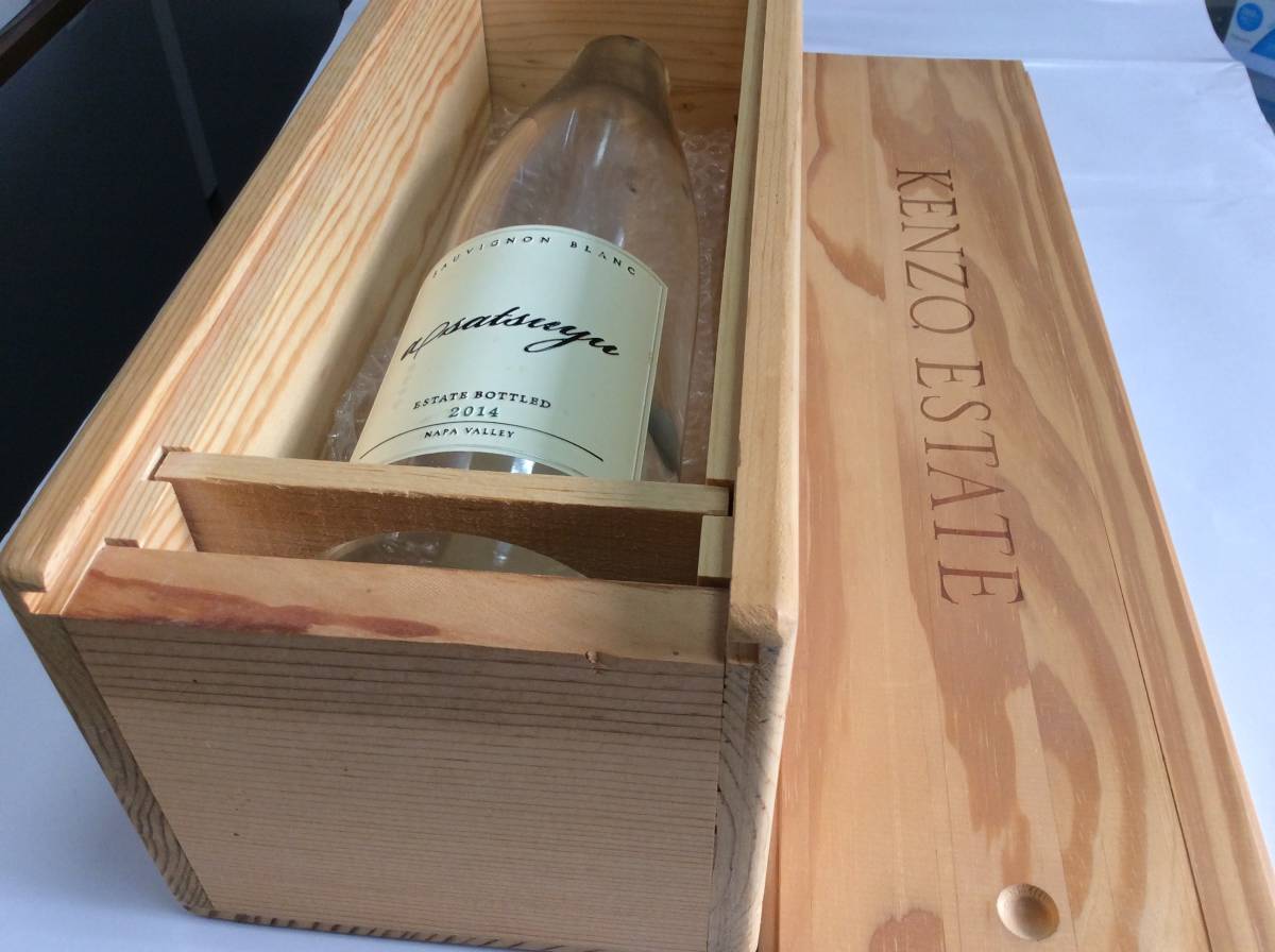 空瓶木箱入】ケンゾーエステート あさつゆ マグナム1500ml 空瓶 空瓶木箱入】ケンゾーエステート あさつゆ マグナム1500ml 空瓶