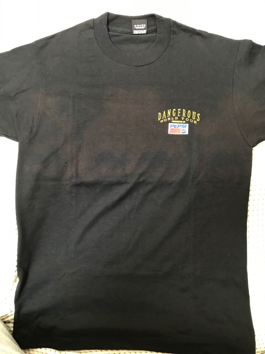 超レア マイケルジャクソンデンジャラスツアーTシャツ www.lram-fgr.ma