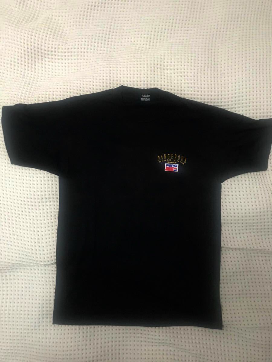 超レア マイケルジャクソンデンジャラスツアーTシャツ(¥33,000
