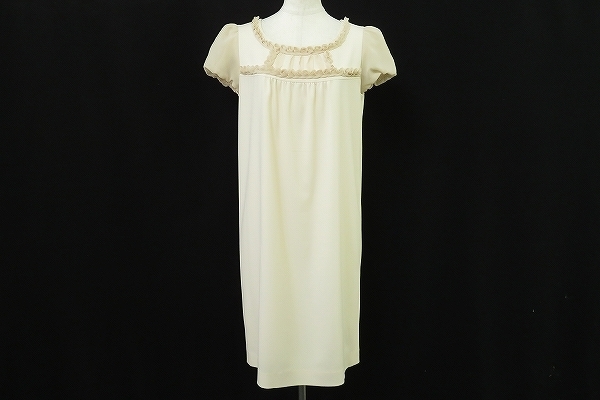 snc ハロッズ Harrods ワンピース 2 パフスリーブ シフォン レディース