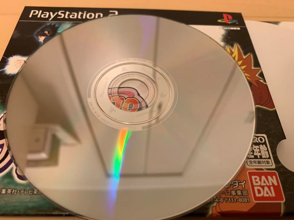 PS2体験版ソフト ナルト うずまき忍伝 体験版 PlayStation DEMO DISC NARUTO SHIPPUDEN プレイステーション 非売品 送料込み SINOBI_画像4