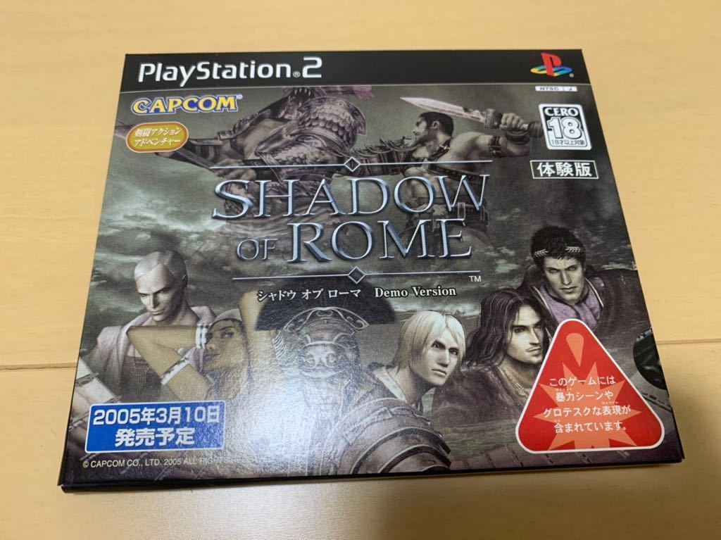人気新品 PS2体験版ソフト シャドウ オブ ローマ SHADOW OF ROME プレイステーション PlayStation DEMO DISC 非売品 カプコン CAPCOM 送料込み アクション 人気新品 PS2体験版ソフト シャドウ オブ ローマ SHADOW OF ROME プレイステーション PlayStation DEMO DISC 非売品 カプコン CAPCOM 送料込み アクション