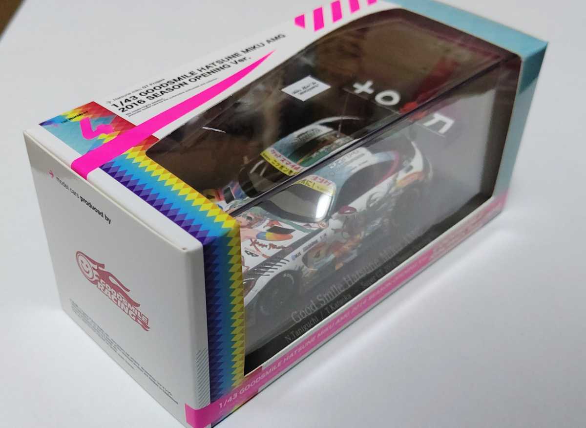 希少】初音ミク GTプロジェクト 1/43 グッドスマイル 初音ミク AMG