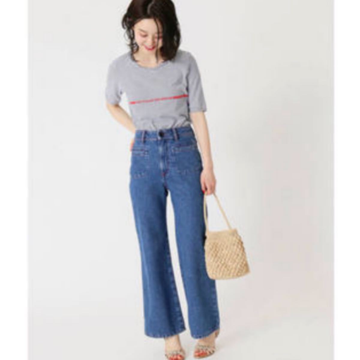 Paypayフリマ Iena イエナ ルージュ Rouje Denim Swan デニム 36 Paypayフリマ Iena イエナ ルージュ Rouje Denim Swan デニム 36