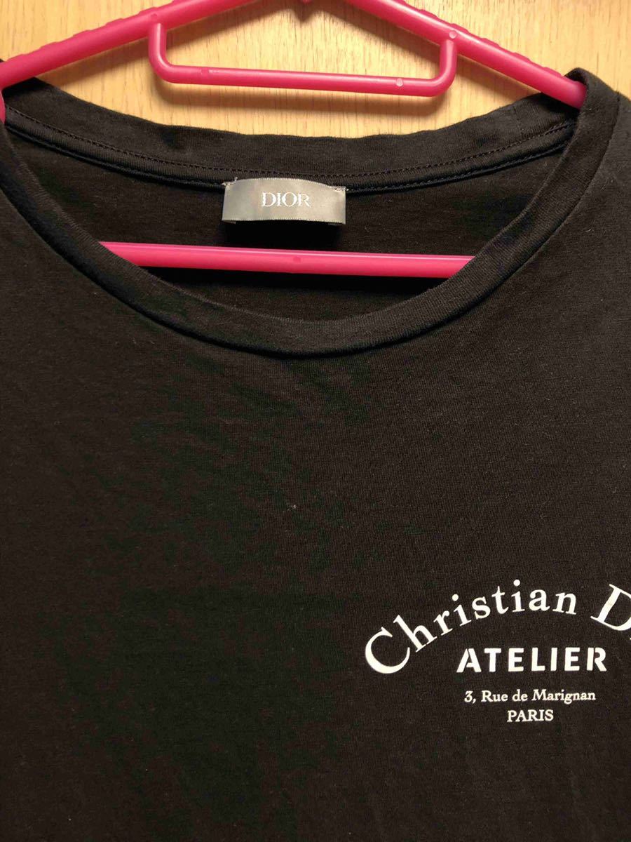  стандартный 19SS DIOR Dior Homme Dior Homme Chris Van пепел ATELIER следы lie футболка cut and sewn чёрный M 863J621I0533