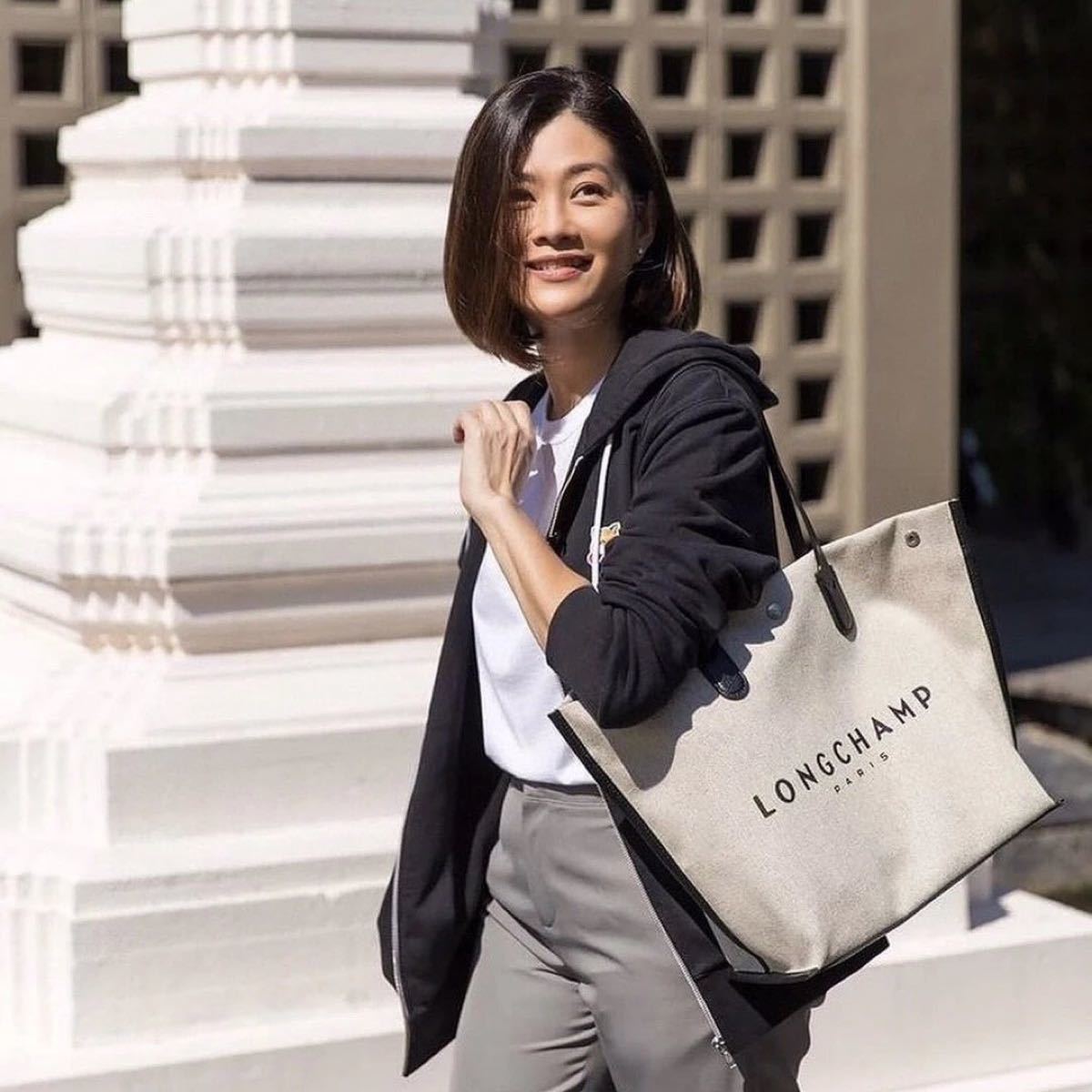 2022年5月新作下旬 ロンシャン LONGCHAMP ロゾ トートバッグ 本革製