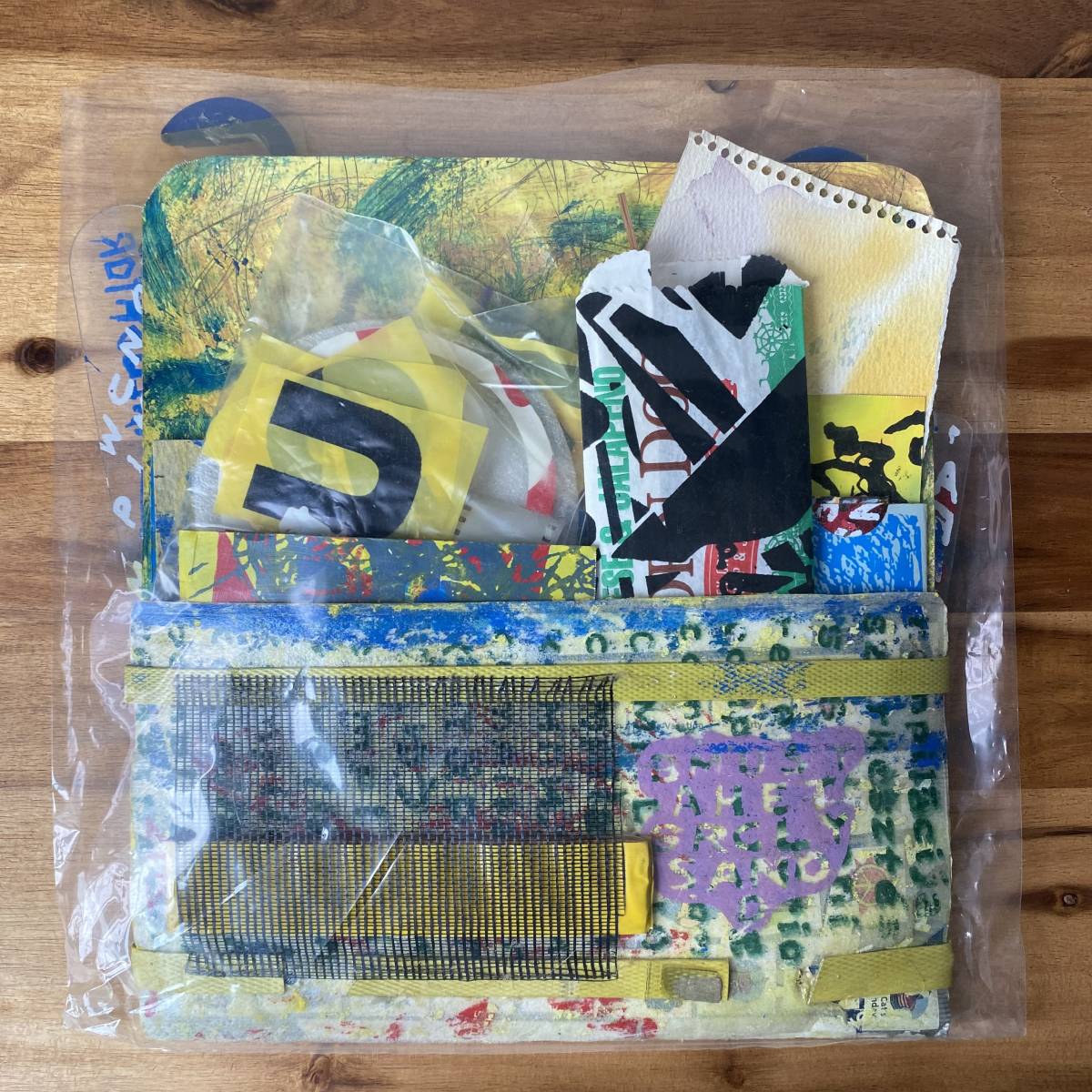 [即決] ノイズ/エクスペリメンタル系コンピレーション「Papier & Plastik」37部限定 CD2枚組 謎オブジェ詰め合わせ Yeast Culture Merzbow