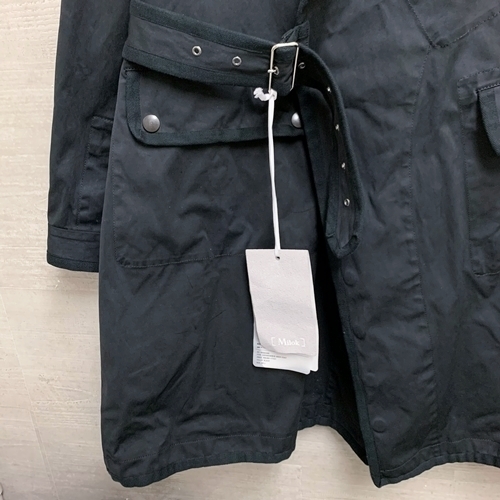 [Milok] ミロック COMPAN086 別注 BIKER COAT コート 48 L ブラック【中目黒b06】_画像3