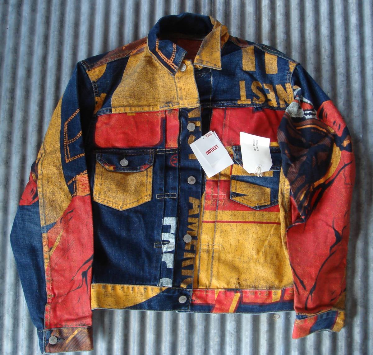 LEVI'S VINTAGE CLOTHING 奇貨 リーバイス 70507xx バナープリント