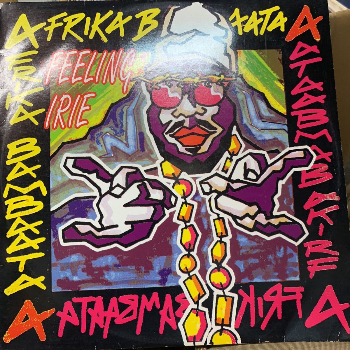 Afrika Bambaataa/ feeling irie 中古レコード_画像1