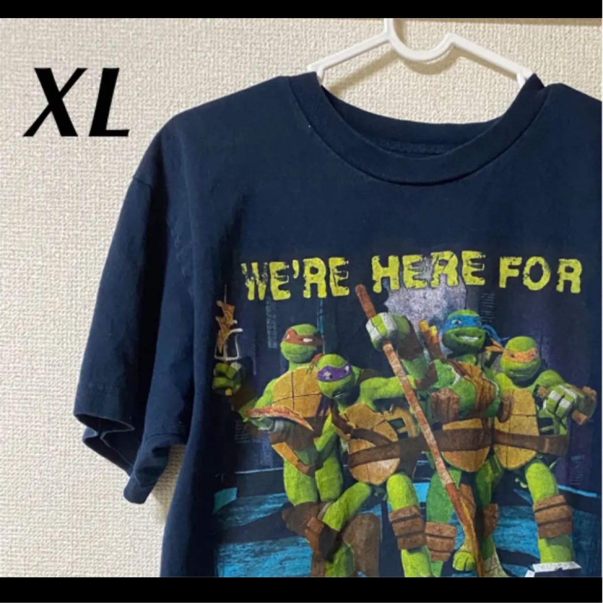 タートルズ Tシャツ XL ミュータントタートルズ 古着 下北沢 お洒落 希少 vintage ビンテージ
