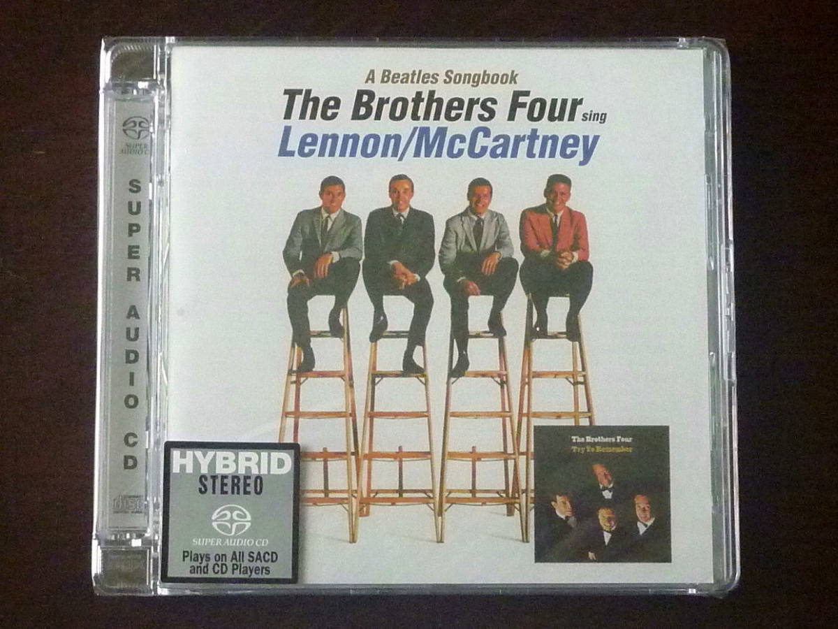 【Hybrid SACD】ブラザーズ・フォー／Sing レノン マッカートニー等♪全23曲収録 限定シリアル付 The Brothers Four