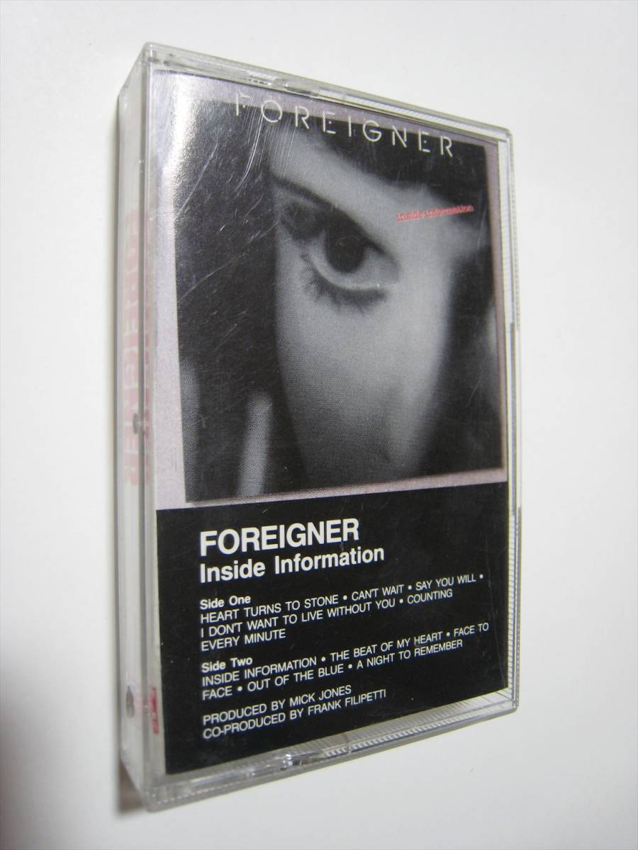 【カセットテープ】 FOREIGNER / INSIDE INFORMATION US版 フォリナー インサイド・インフォメーション SAY YOU WILL 収録_画像1