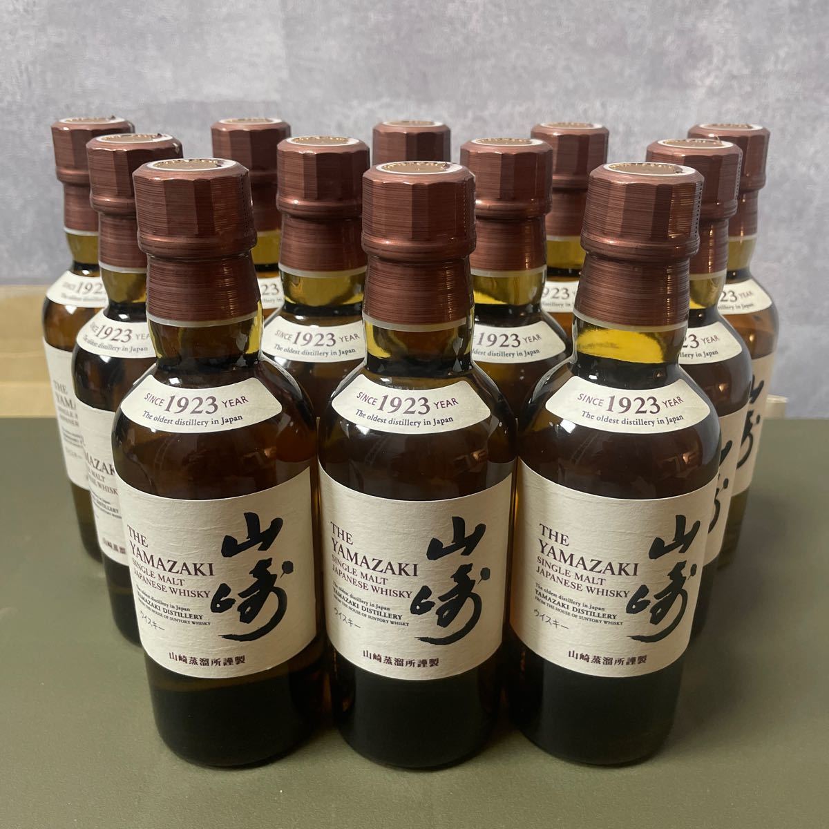 山崎 シングルモルトウイスキー SUNTORY サントリー山崎 180ml 12本セット 通販ショップ 12本 山崎180ml ウイスキー
