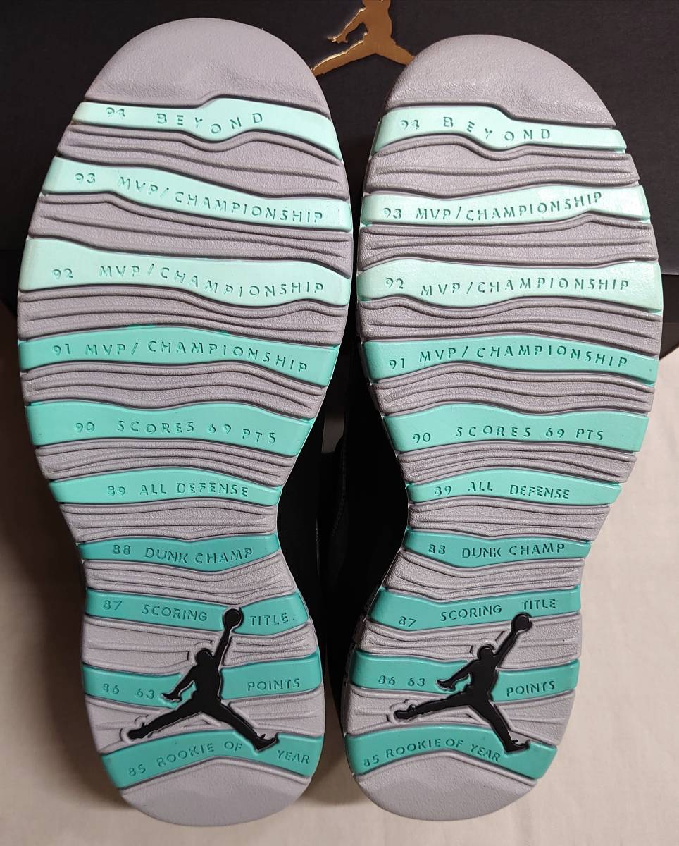 NIKE AIR JORDAN 10 RETRO 30TH LADY LIBERTY 705178-045 27.5 ナイキ エア ジョーダン レトロ_画像4