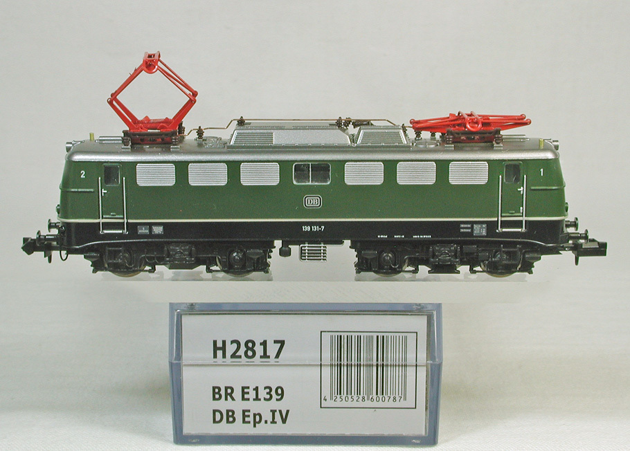 HOBBYTRAIN #H2817 ＤＢ（ドイツ国鉄） ＢＲ １３９型電気機関車 　(グリーン)　● 特価 ●