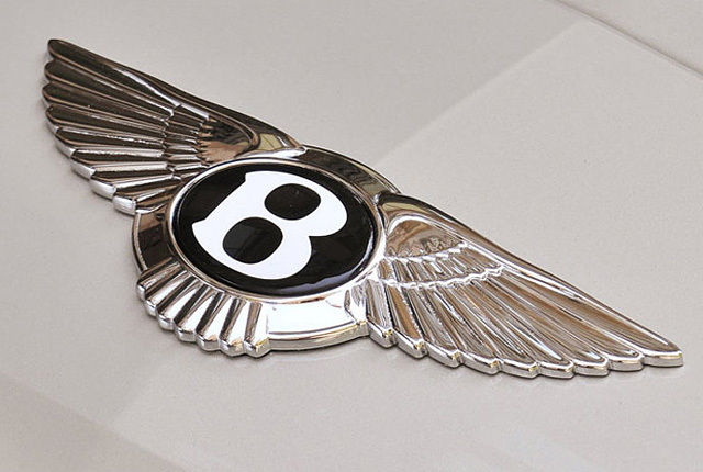  Bentley * передний эмблема * редкий коллекция * не использовался новый товар 