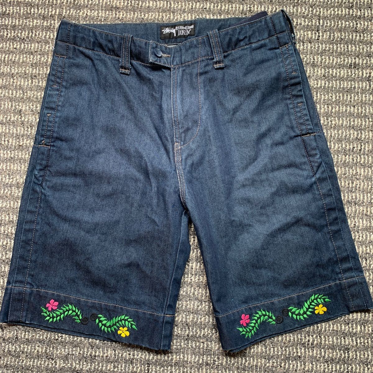 stussy ステューシー デニム ハーフパンツ ショートパンツ stussy ステューシー デニム ハーフパンツ ショートパンツ