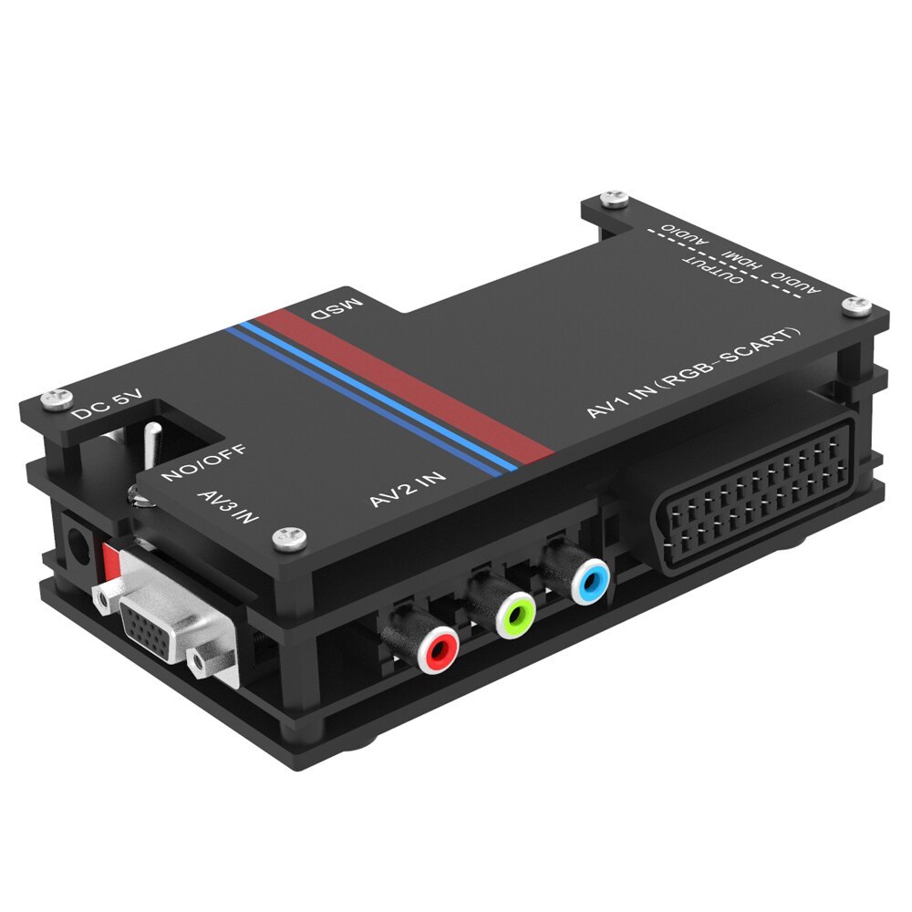 OSSC-X Pro HDMI correspondence conversion kit,HD video conversion super retro game machine 