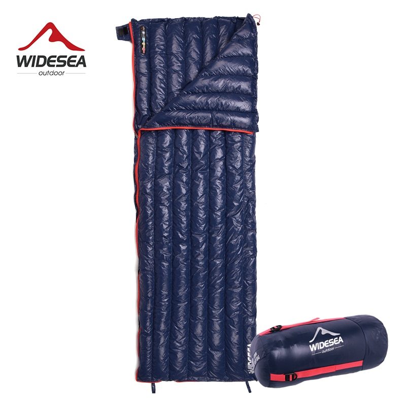 WIDESEAキャンプ超軽量寝袋ダウン防水怠惰なバッグポータブルストレージ圧縮パジャマバッグ旅行雑貨バッグ
