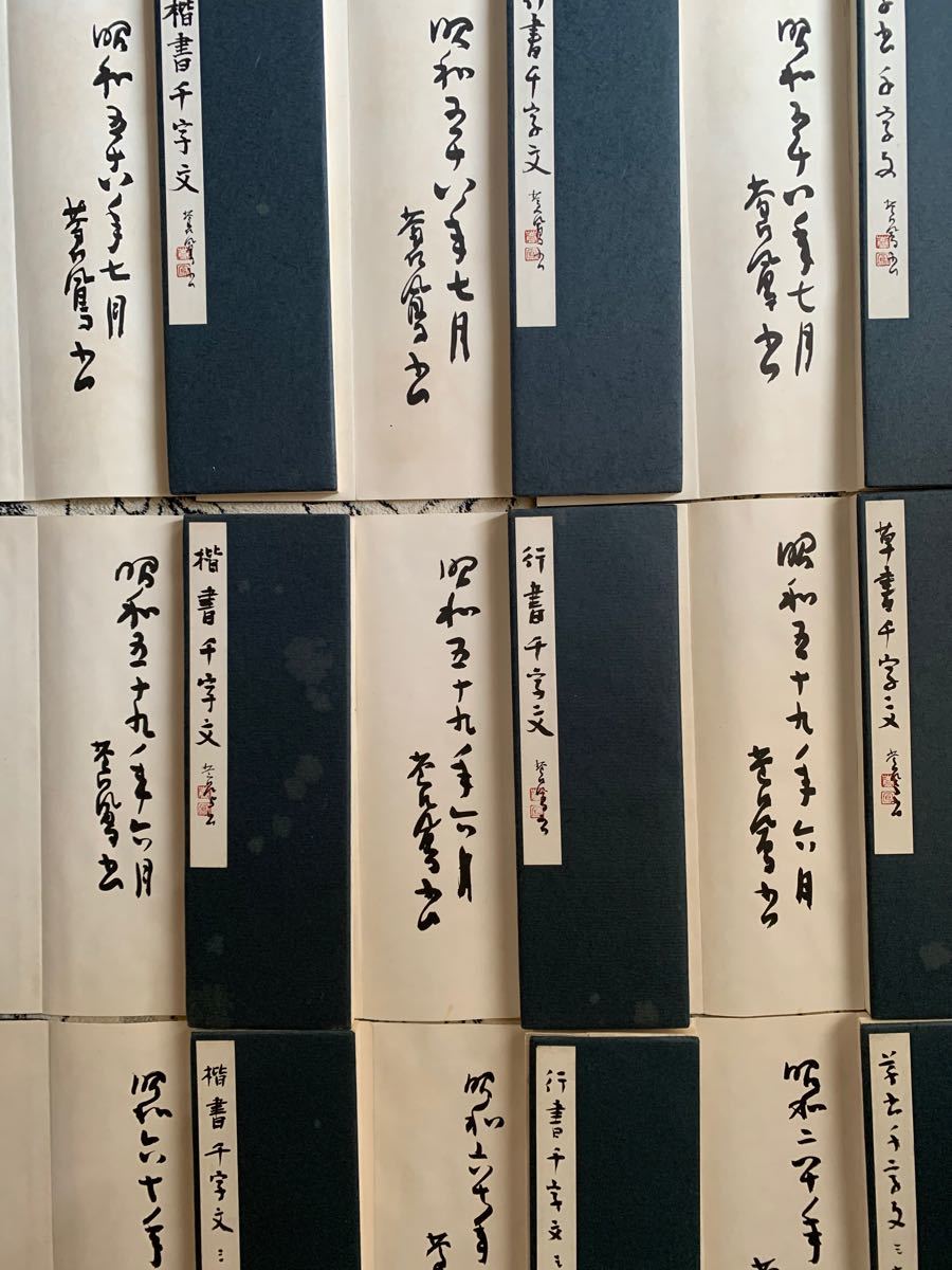 書家 横山蒼鳳 臨書の 書道のお手本 千字文(楷書 行書 草書) 書家 横山蒼鳳 臨書の 書道のお手本 千字文(楷書 行書 草書)