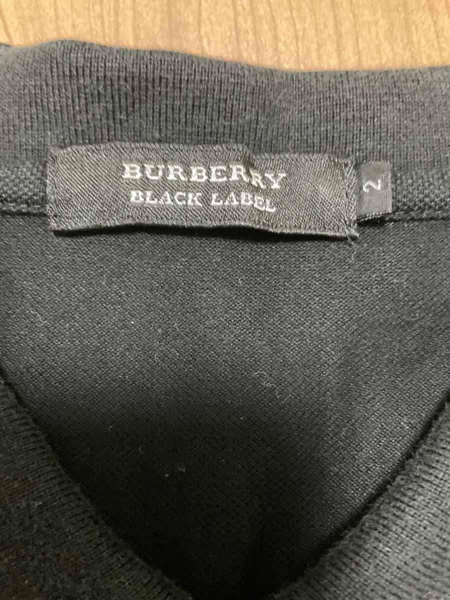 BURBERRY BLACK LABEL バーバリーブラックレーベル ポロシャツ BURBERRY BLACK LABEL バーバリーブラックレーベル ポロシャツ