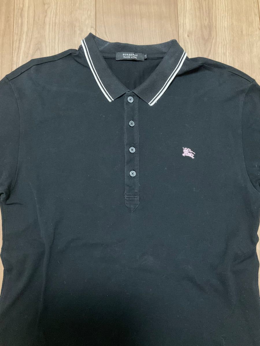 BURBERRY BLACK LABEL バーバリーブラックレーベル ポロシャツ BURBERRY BLACK LABEL バーバリーブラックレーベル ポロシャツ