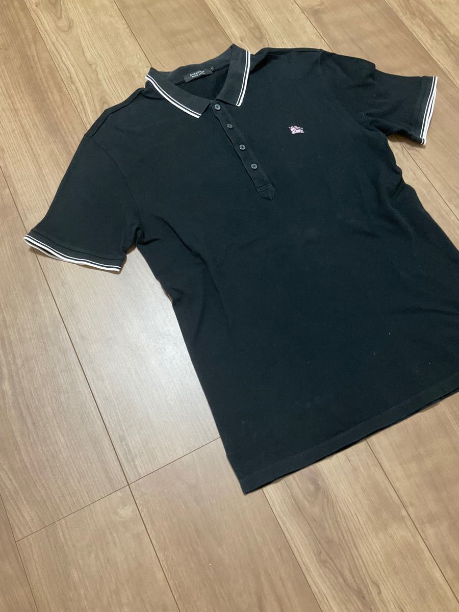 BURBERRY BLACK LABEL バーバリーブラックレーベル ポロシャツ BURBERRY BLACK LABEL バーバリーブラックレーベル ポロシャツ