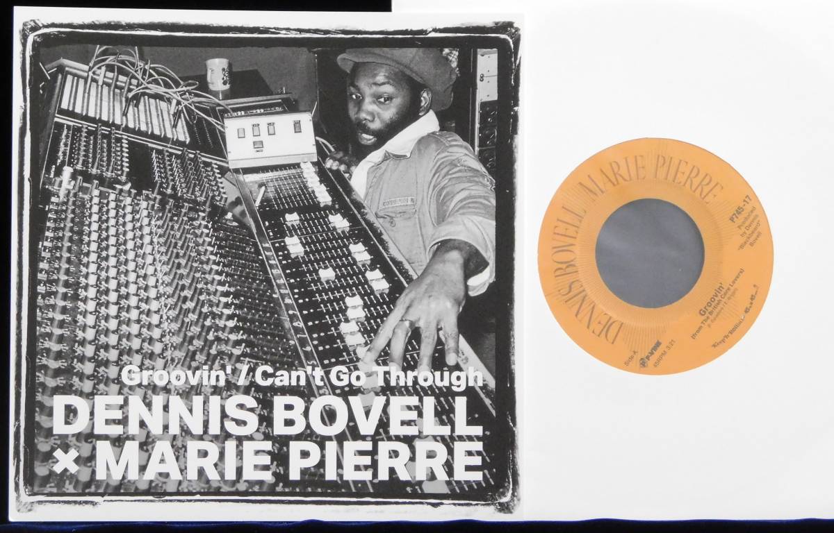 [新品] DENNIS BOVELL × MARIE PIERRE / Groovin' [アナログレコード 7]_画像1