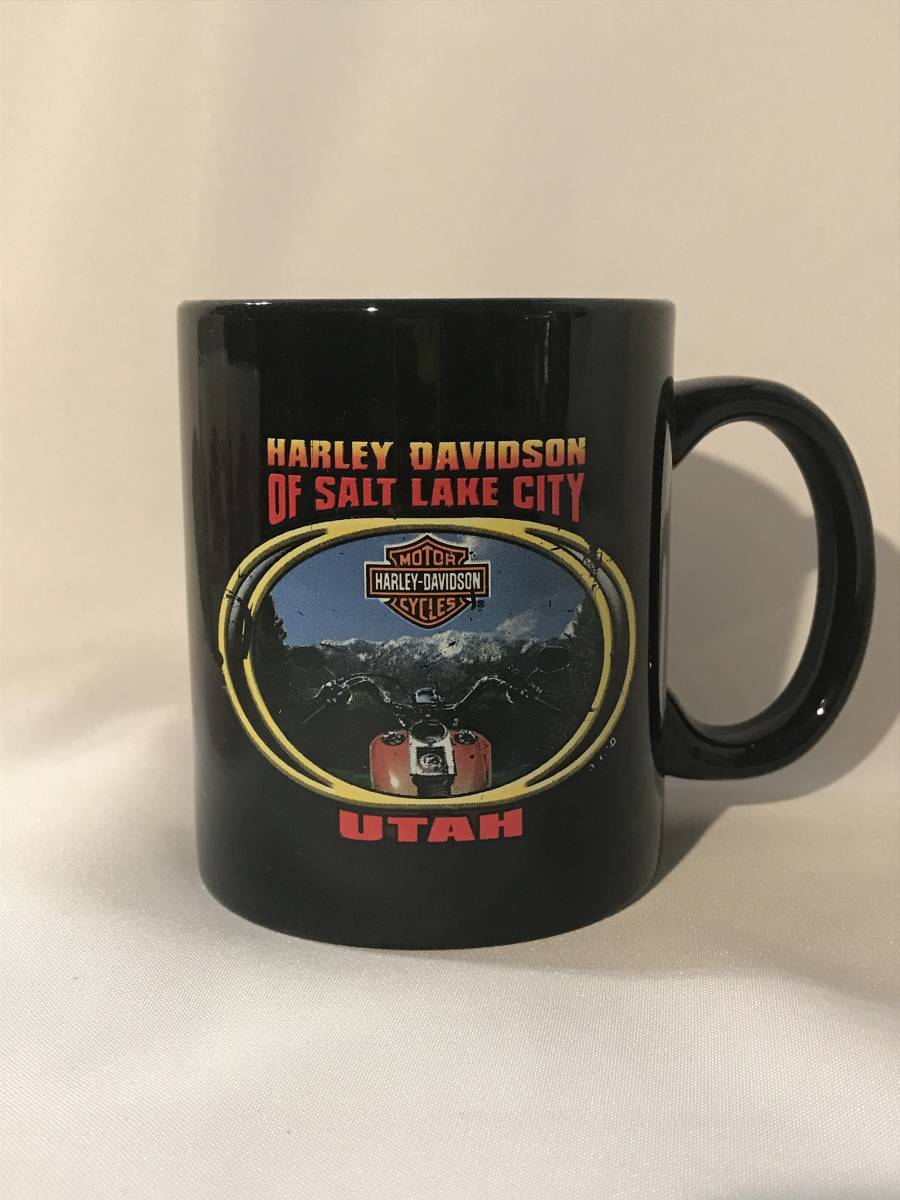 Harley-Davidson Utah mag ハーレーダヴィッドソン ハーレー ユタ マグカップ ヴィンテージ vintage バイカー biker 焚き火 お家時間