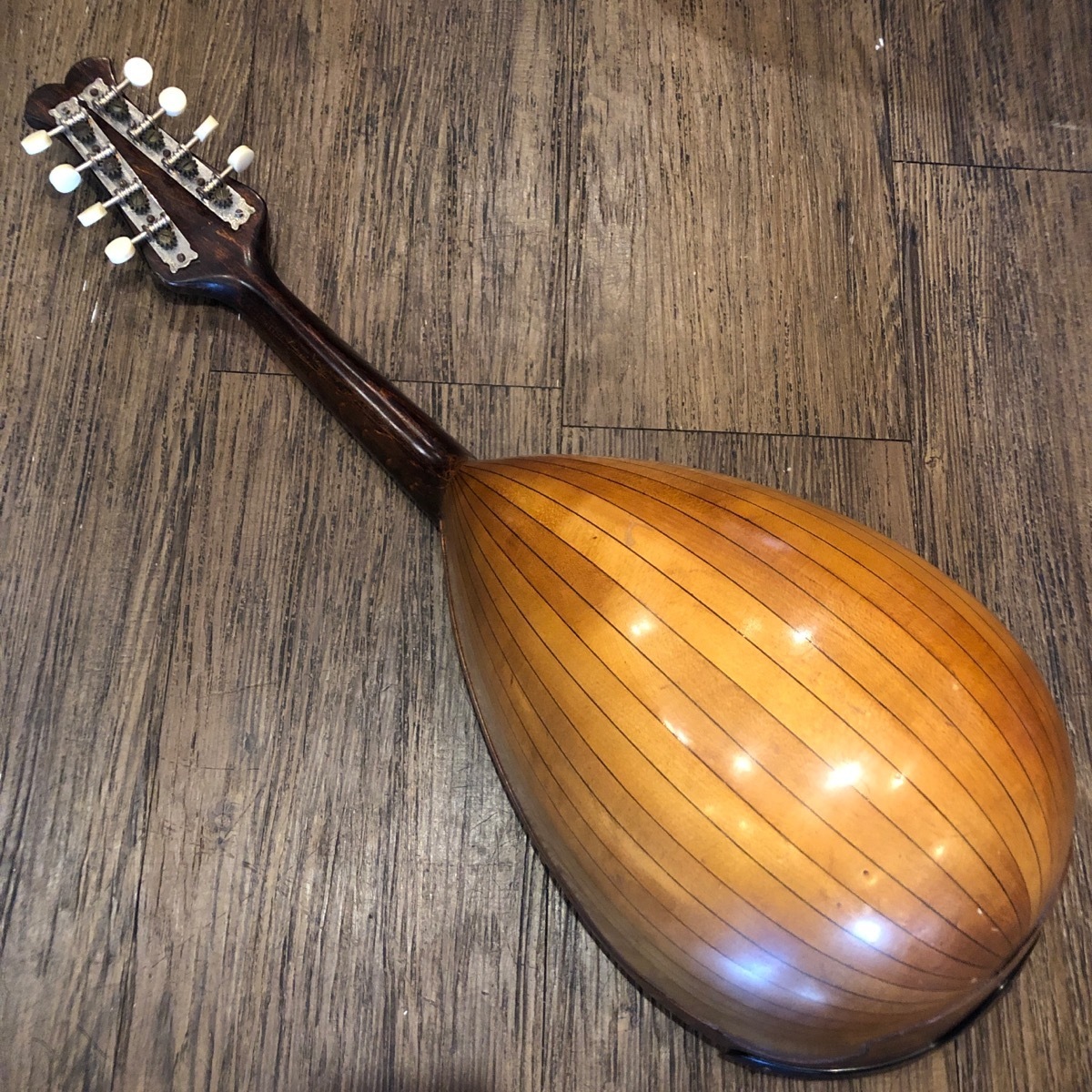 SUZUKI Model No.5 1961 year Mandolin Maple Suzuki mandolin -GrunSound-x047-